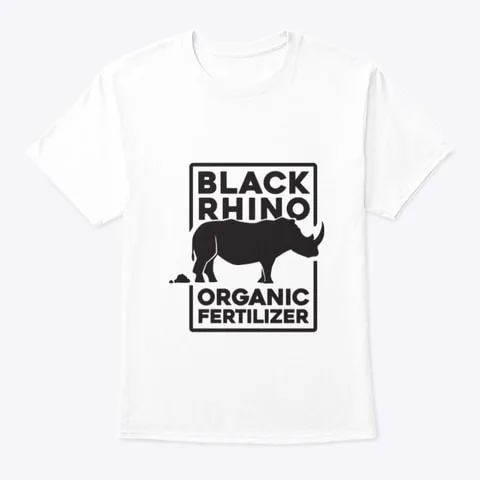 Black Rhino Organic Fertilizer T-shirt