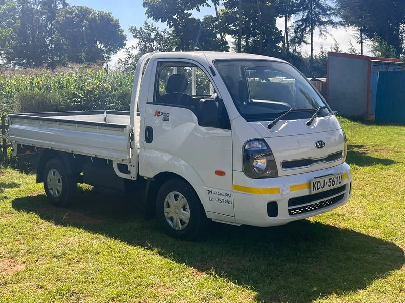White Touch A Life delivery truck